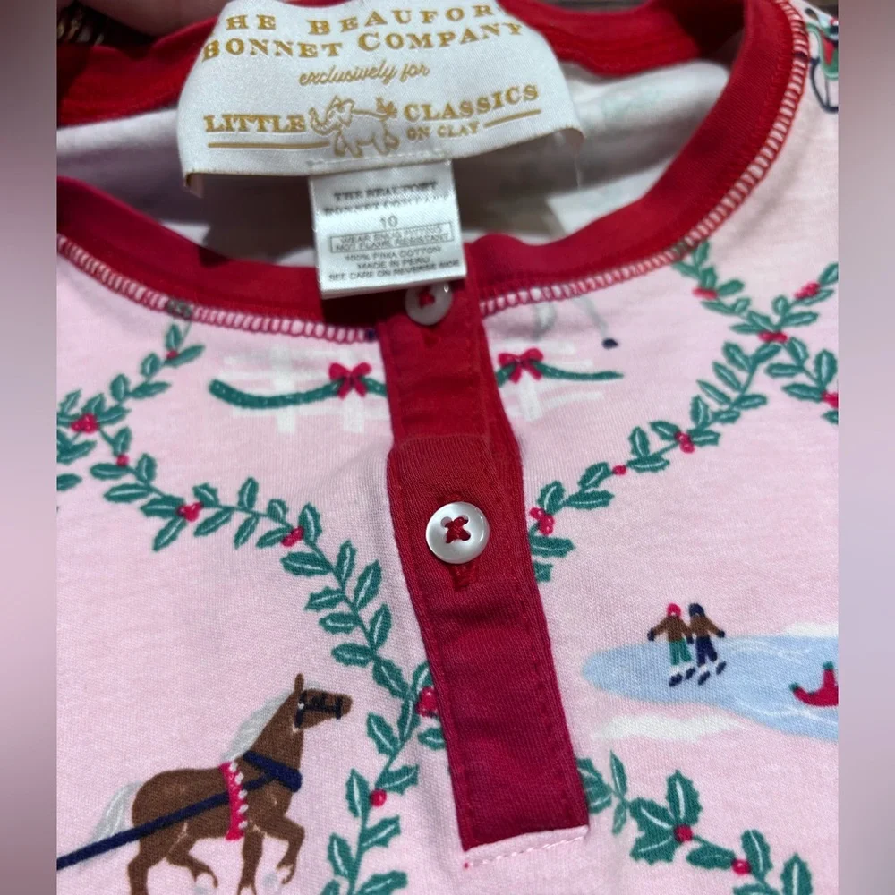 TBBC Christmas pj’s size 10